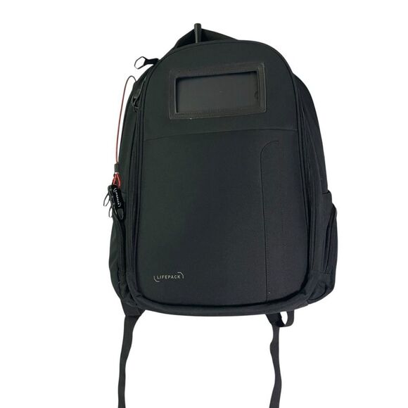 SOLGAARD Lifepack Backpack with Solar Bank/Speaker in Black - Picture 1 of 16